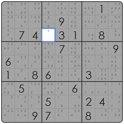 sudoku hidden pair